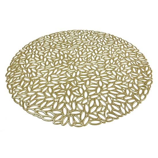 PVC cut-out table placemat