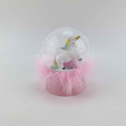 Snow globe unicorn designed Dia45mm