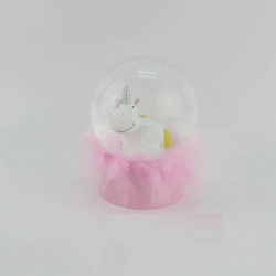 Snow globe unicorn designed 80#