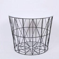 Basket side tea table Dia50xH40CM