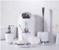 6pcs bathroom set PP+ABS material