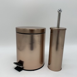 5L dustbin with toilet brush