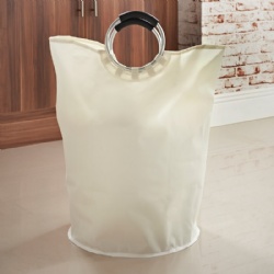 Laundry Bag with Handles - Cream