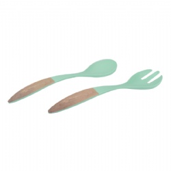 Biodegradable BPA free bamboo fiber Spoon Fork Set